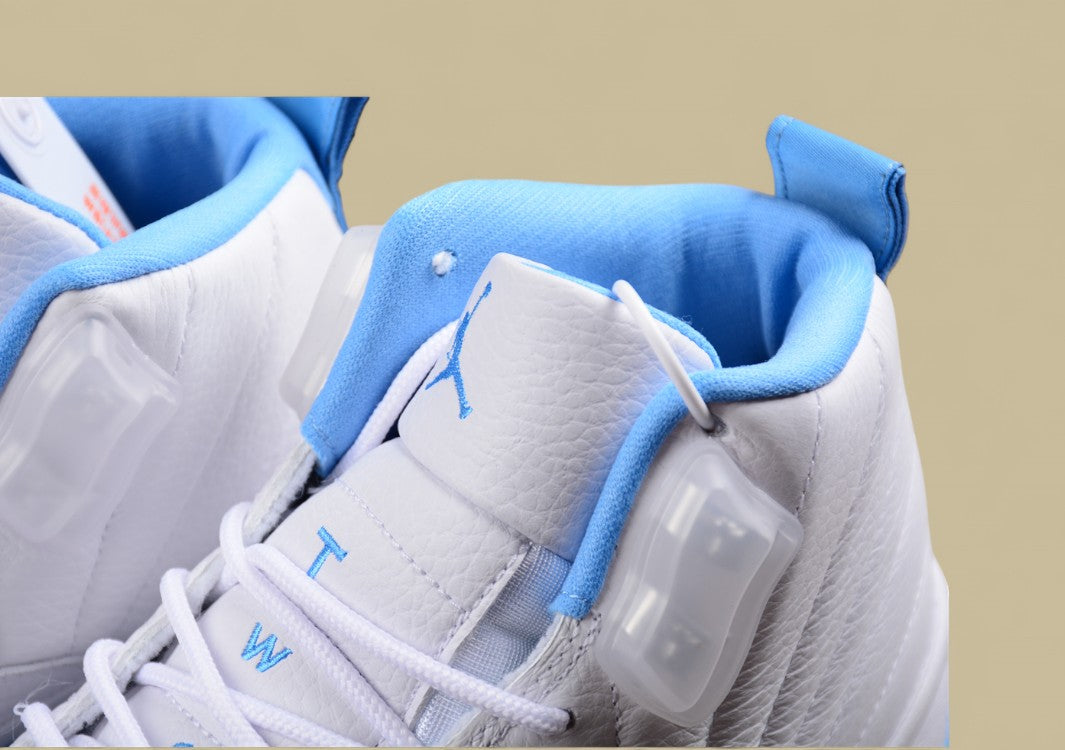 Air Jordan 12 "Red Taxi" Joe 12 North Carolina Blue