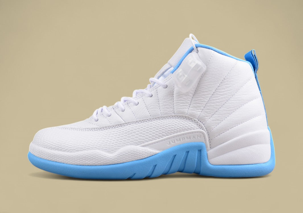 Air Jordan 12 "Red Taxi" Joe 12 North Carolina Blue