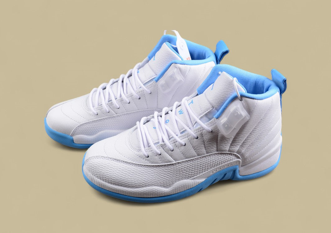 Air Jordan 12 "Red Taxi" Joe 12 North Carolina Blue