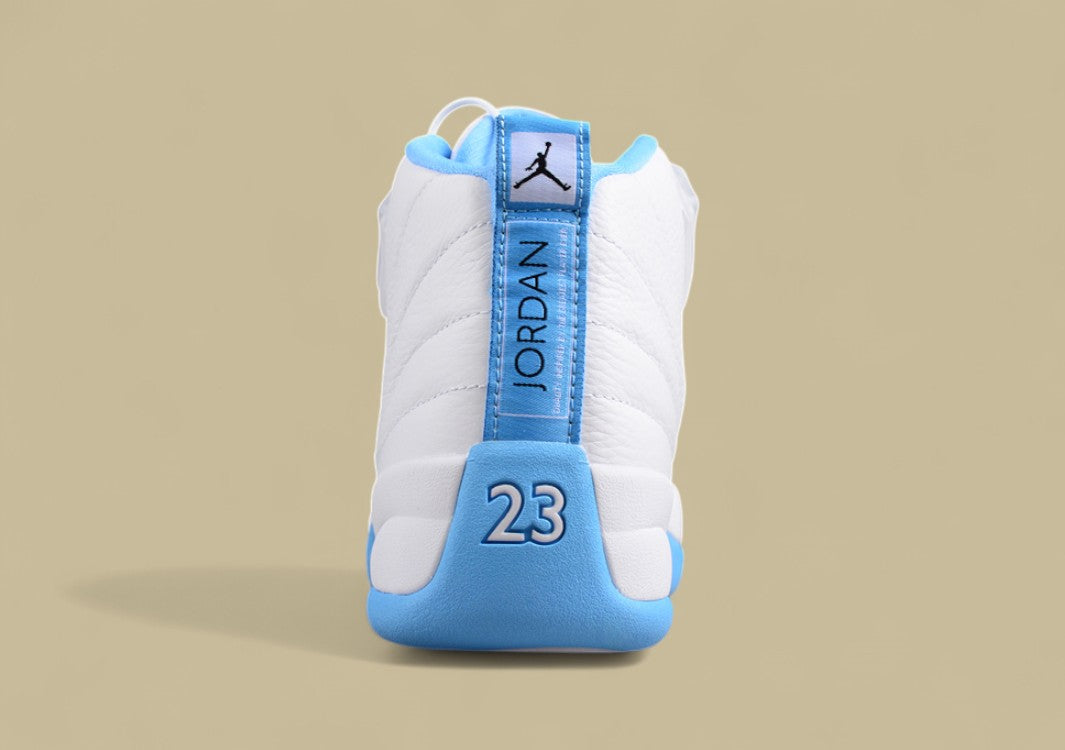Air Jordan 12 "Red Taxi" Joe 12 North Carolina Blue