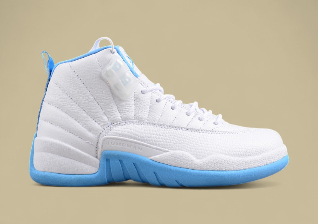 Air Jordan 12 "Red Taxi" Joe 12 North Carolina Blue