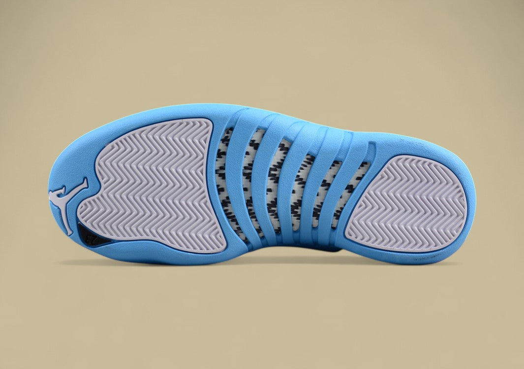 Air Jordan 12 "Red Taxi" Joe 12 North Carolina Blue