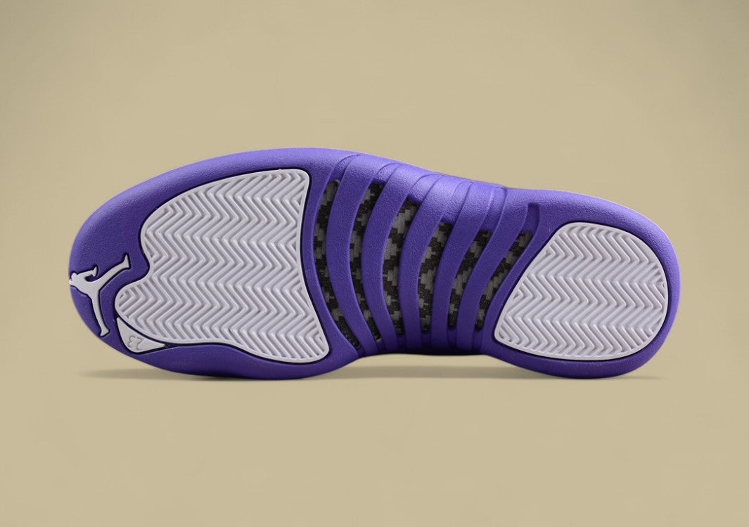 Air Jordan 12 "Red Taxi" Jordan 12 White Purple