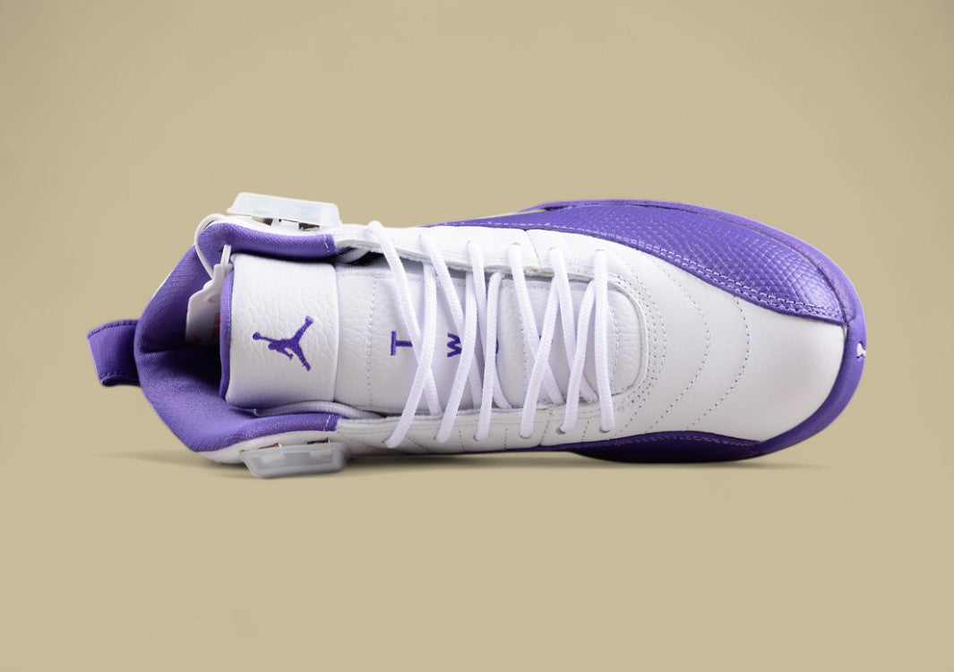 Air Jordan 12 "Red Taxi" Jordan 12 White Purple