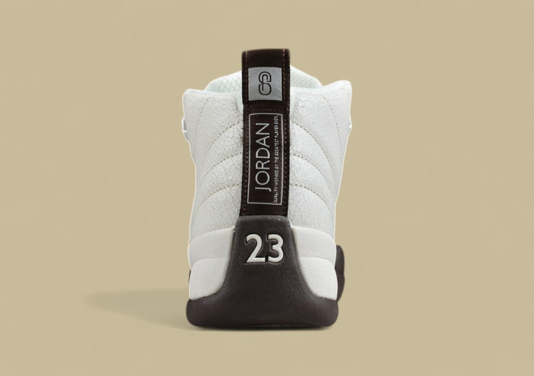 Air Jordan 12 Retro Beige Snake Pattern Brown