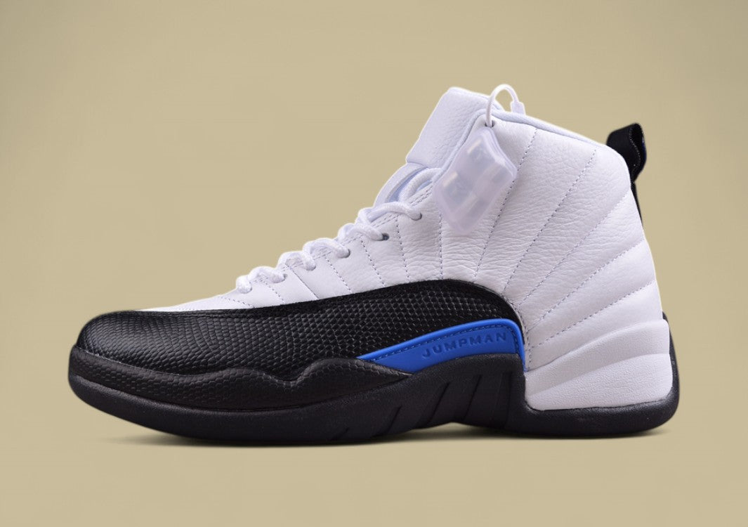 Air Jordan 12 Retro Joe 12 White Black Blue