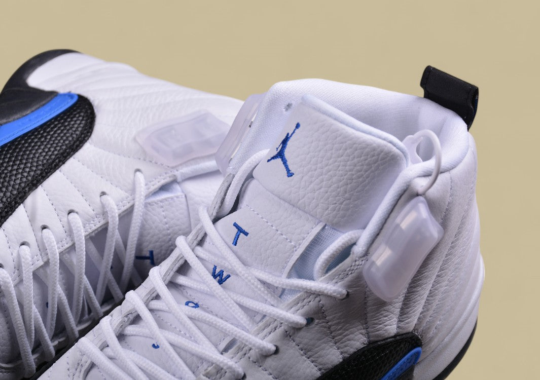 Air Jordan 12 Retro Joe 12 White Black Blue