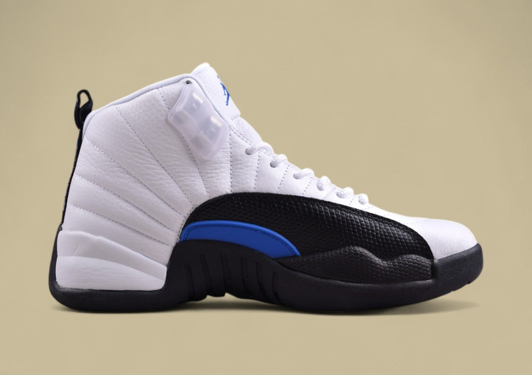 Air Jordan 12 Retro Joe 12 White Black Blue