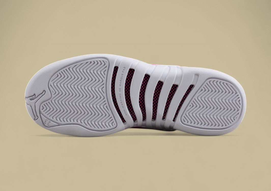 Air Jordan 12 Sakura Pink Women's Fashion Sports Shoes