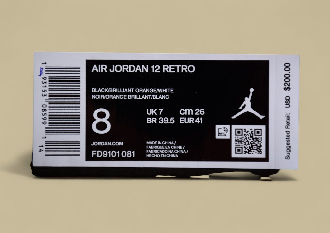 Air Jordan 12 WMNS "Brilliant Orange"