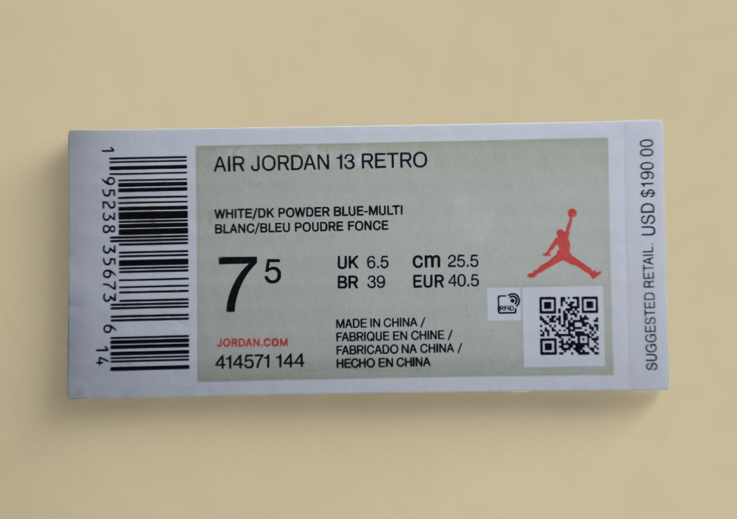 Air Jordan 13 Retro"Obsidian”