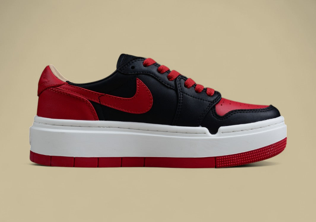 Air Jordan 1 Elevate Low SE "Wolf Grey" Black/Red