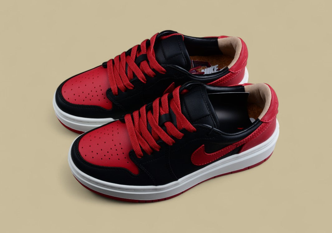Air Jordan 1 Elevate Low SE "Wolf Grey" Black/Red