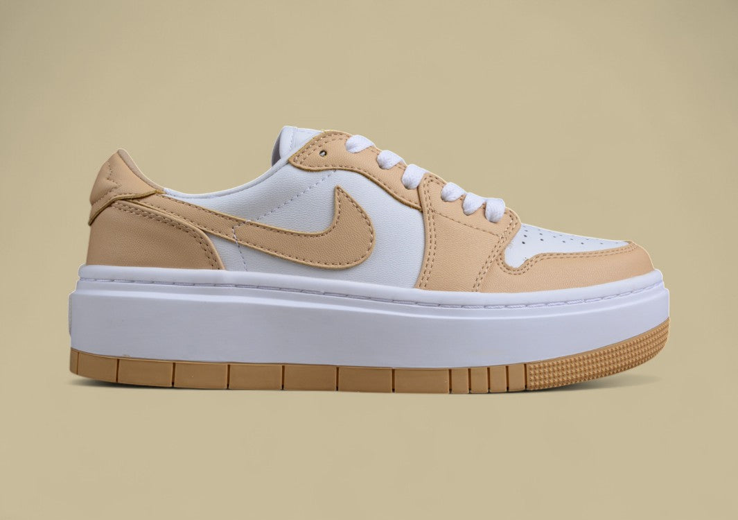 Air Jordan 1 Elevate Low SE "Wolf Grey" Beige/White