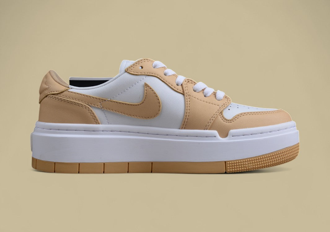 Air Jordan 1 Elevate Low SE "Wolf Grey" Beige/White