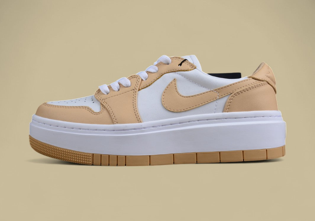 Air Jordan 1 Elevate Low SE "Wolf Grey" Beige/White