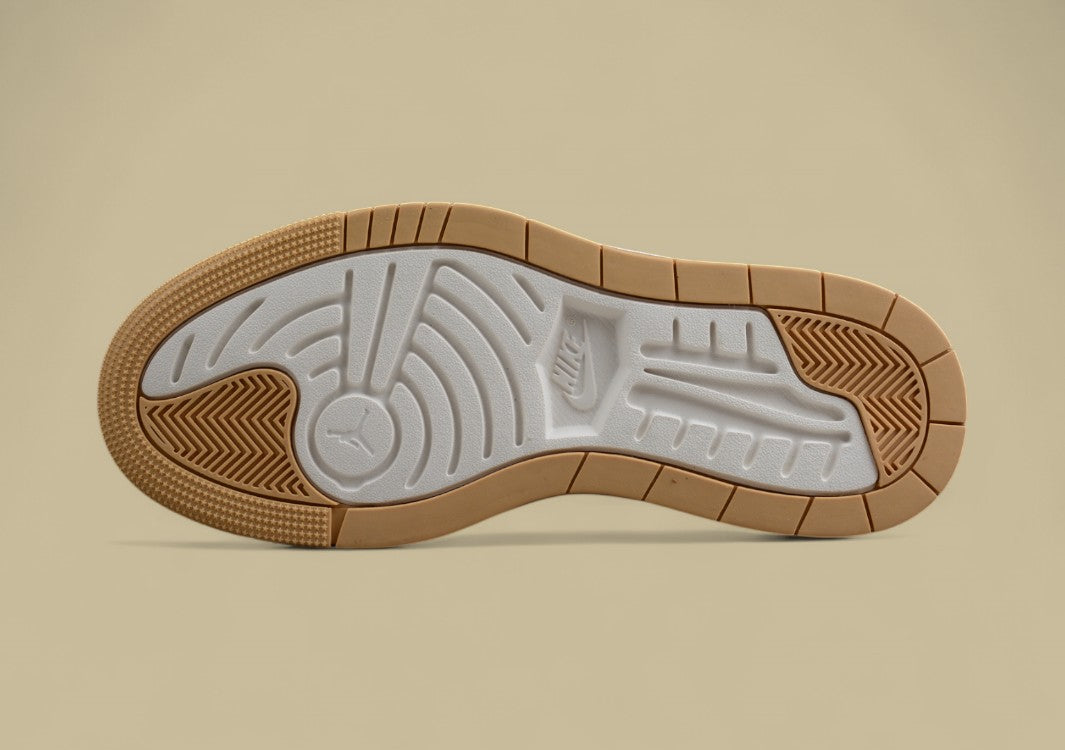 Air Jordan 1 Elevate Low SE "Wolf Grey" Beige/White