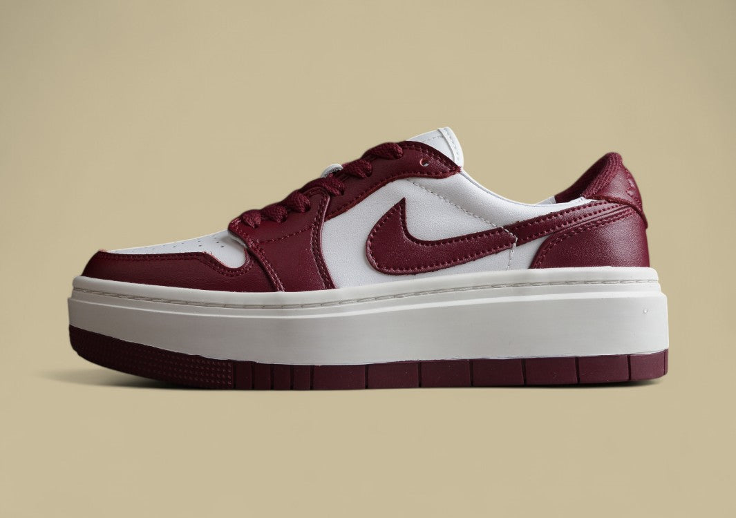 Air Jordan 1 Elevate Low SE – White/Ox Blood Red