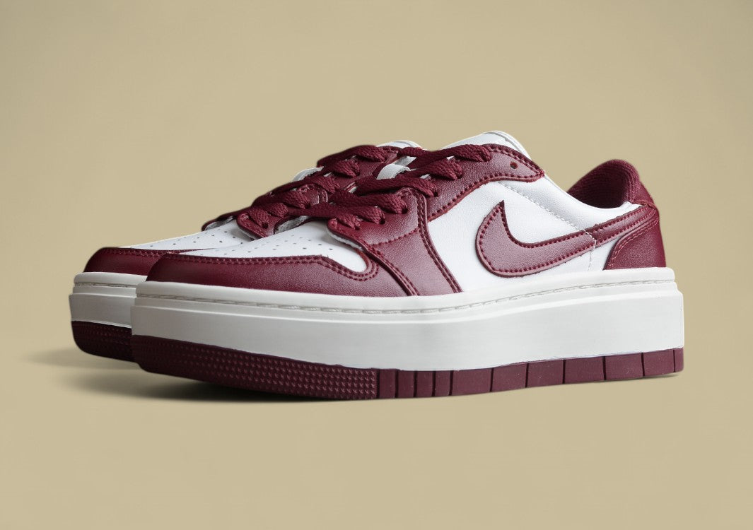 Air Jordan 1 Elevate Low SE – White/Ox Blood Red