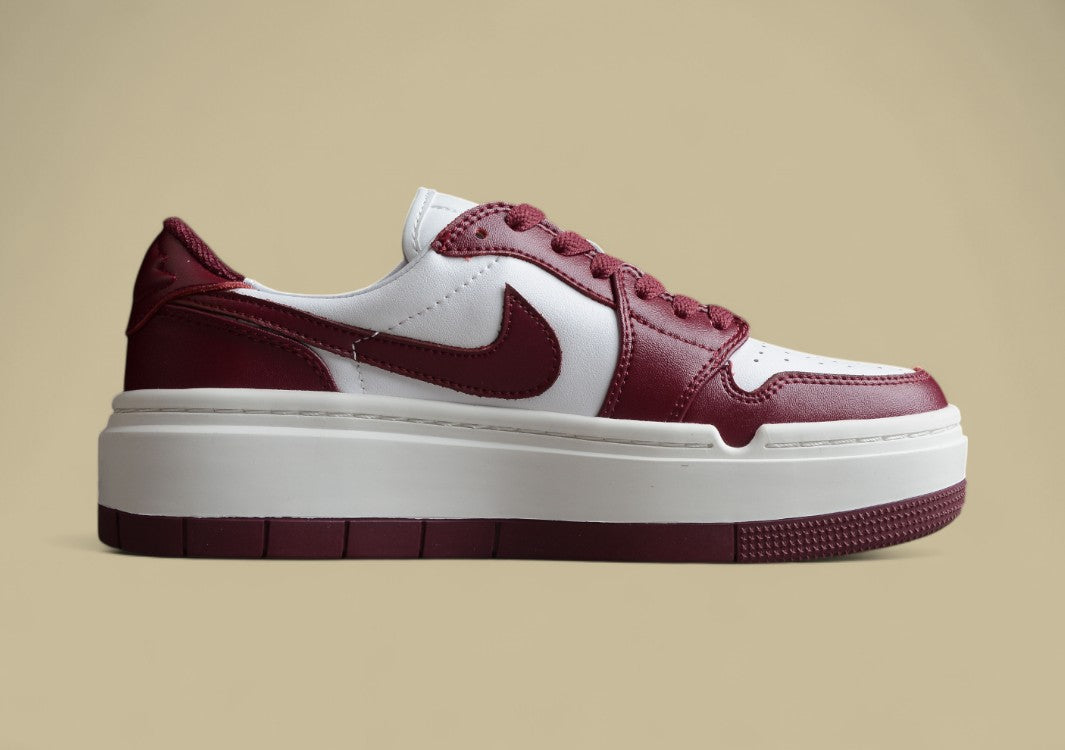 Air Jordan 1 Elevate Low SE – White/Ox Blood Red