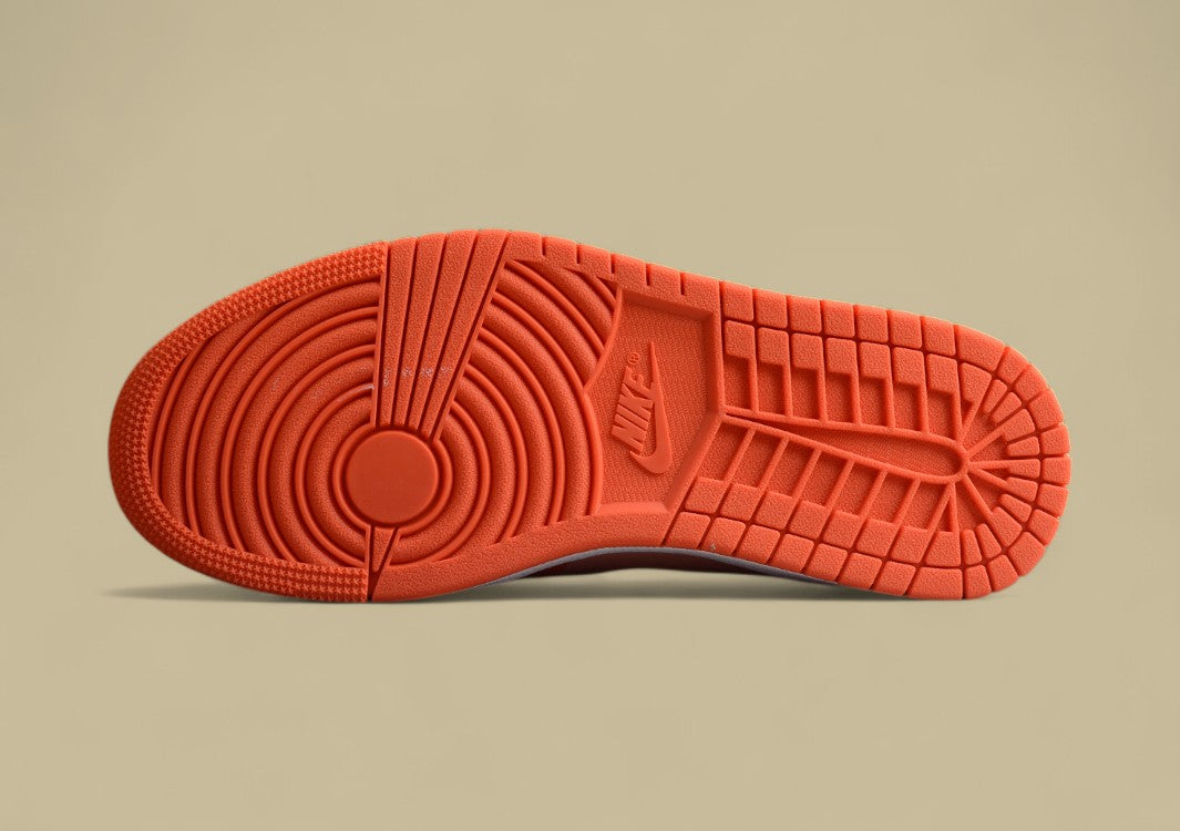 Air Jordan 1 Low - Crimson Tint/Black/Orange Colorway