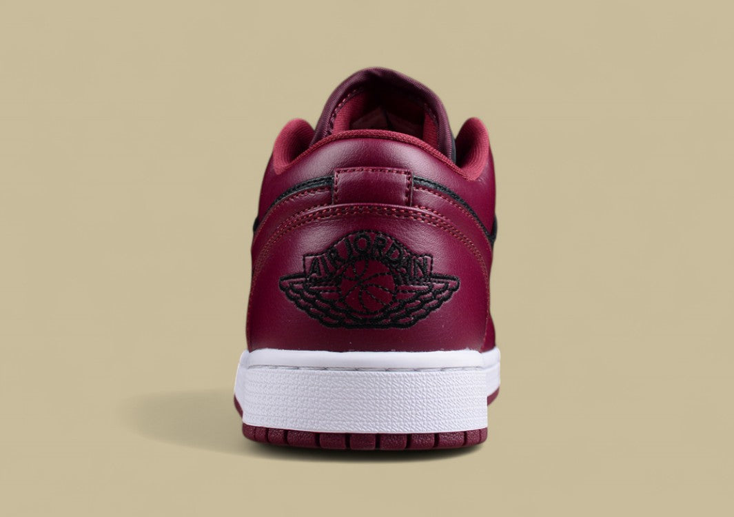 Air Jordan 1 Low-top Wine Red And Black