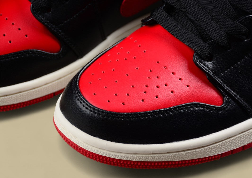 Air Jordan 1 Low "Black And Red"