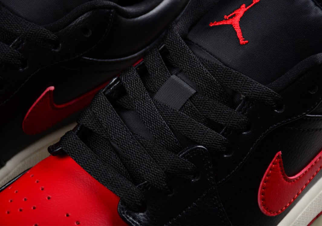 Air Jordan 1 Low "Black And Red"