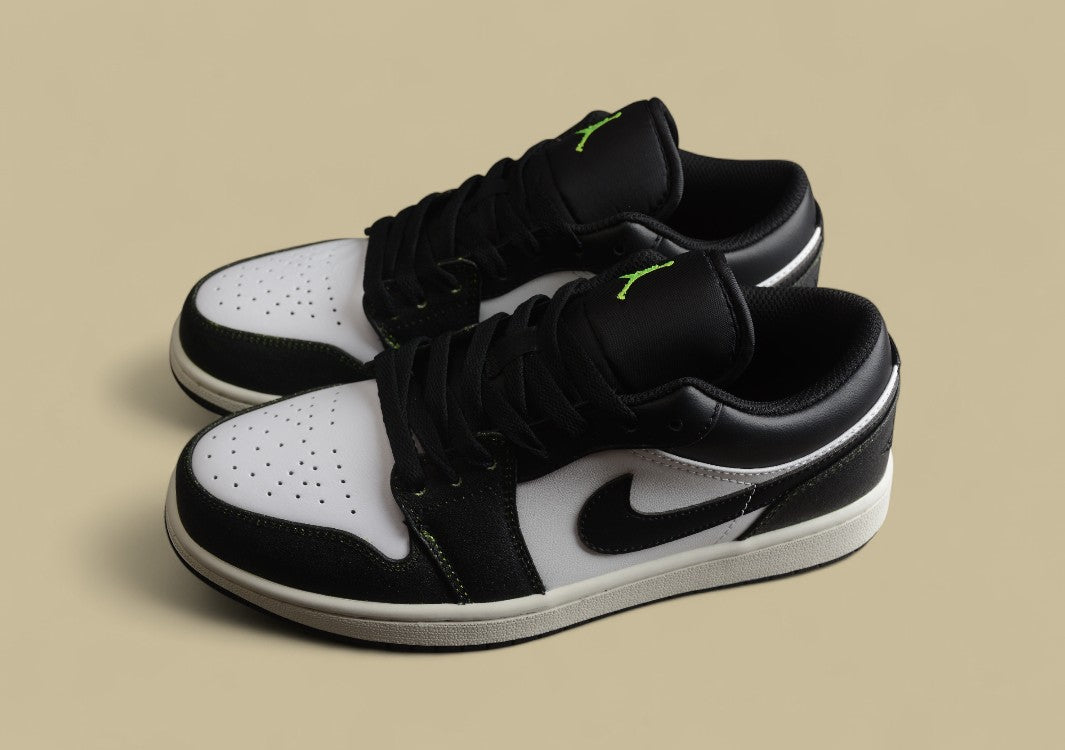 Air Jordan 1 Low Black and Green