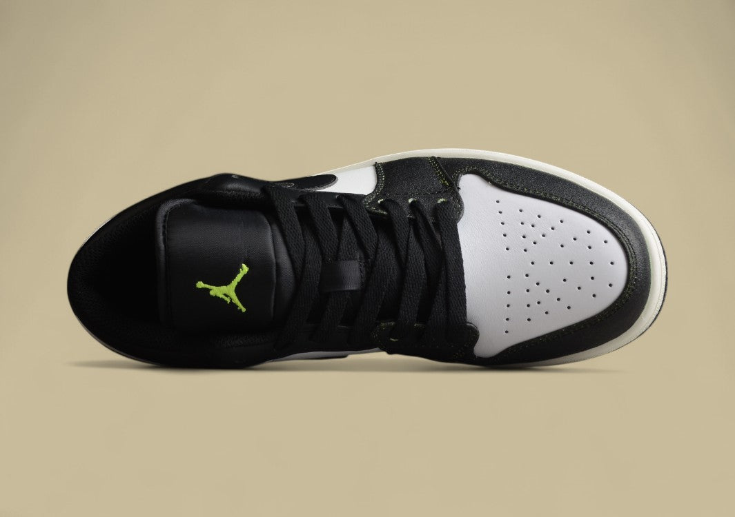 Air Jordan 1 Low Black and Green