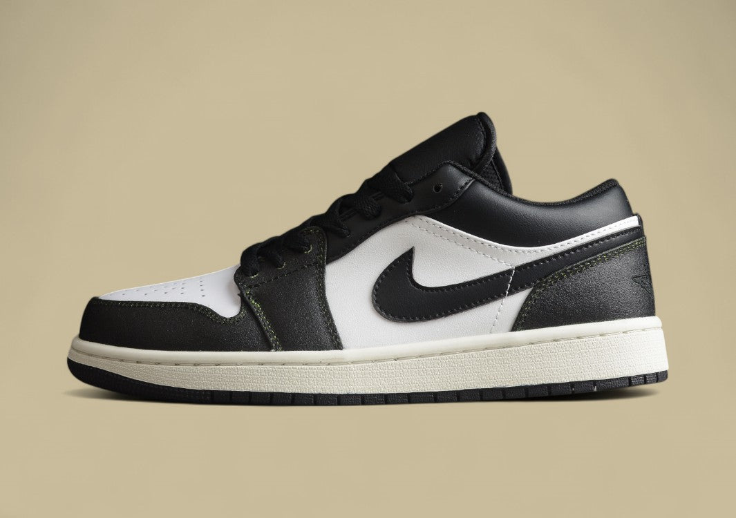 Air Jordan 1 Low Black and Green