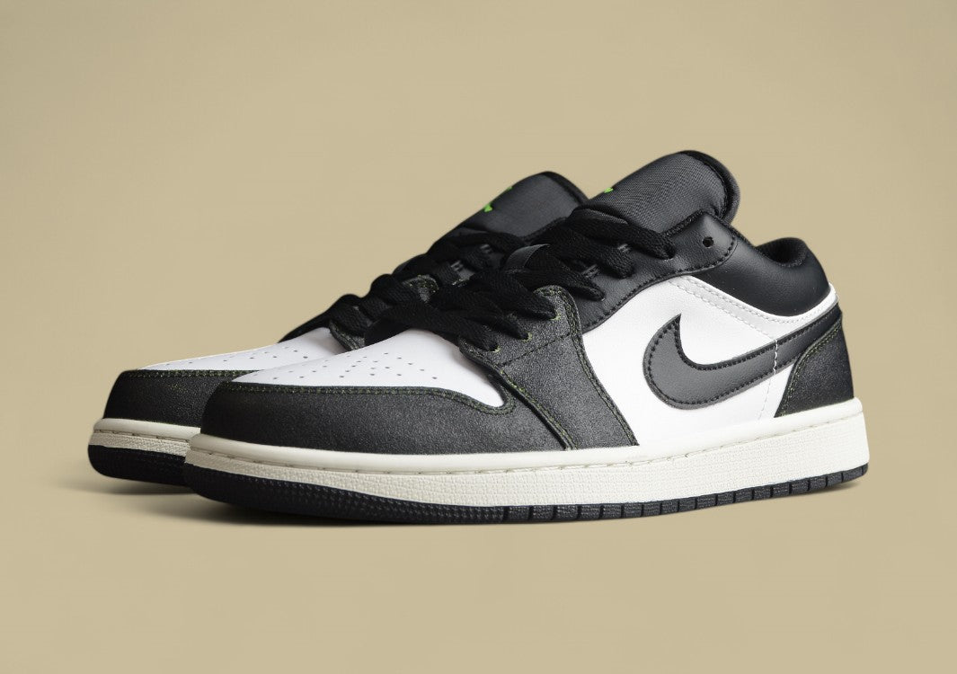 Air Jordan 1 Low Black and Green