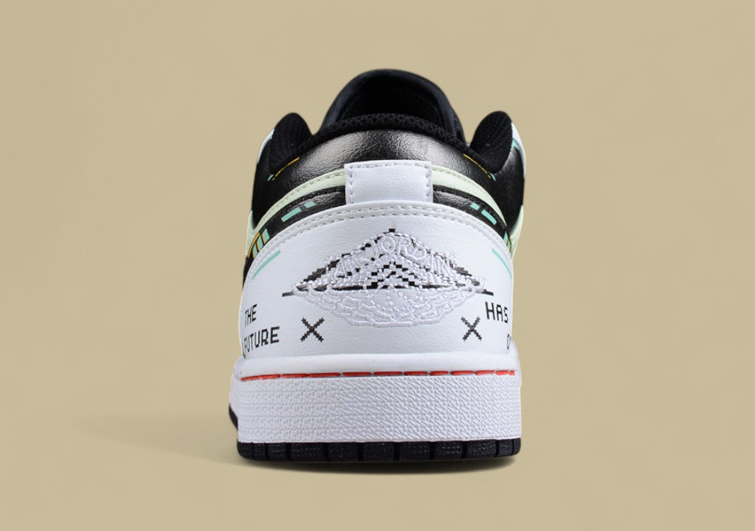 Air Jordan 1 Low Cyberpunk Gaming Pixel