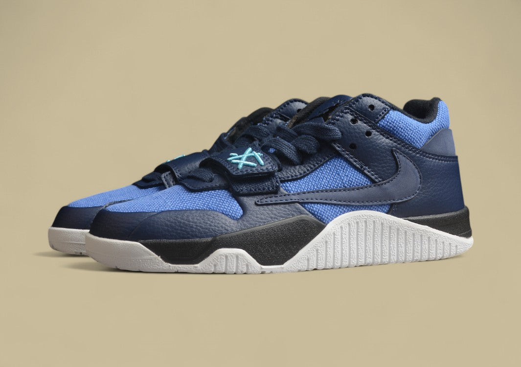 Air Jordan 1 Low "Dark Navy/Blue Lightning"