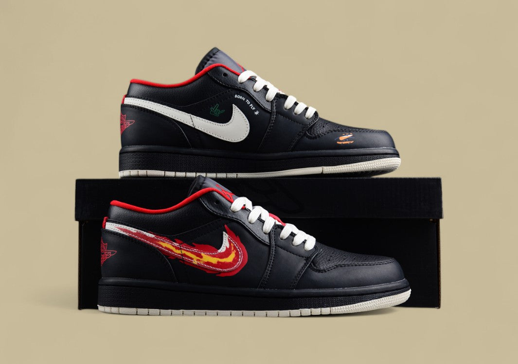 Air Jordan 1 Low "Flaming Swoosh"