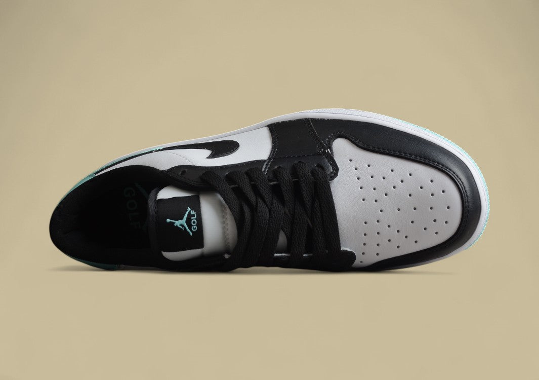 Air Jordan 1 Low Golf “Copa” – Black/White/Mint Green