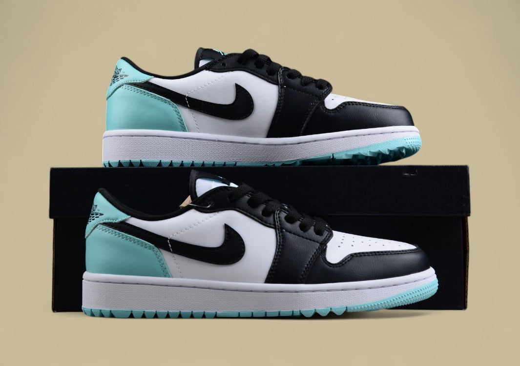 Air Jordan 1 Low Golf “Copa” – Black/White/Mint Green