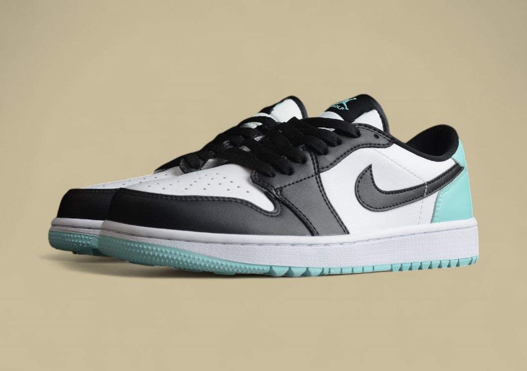 Air Jordan 1 Low Golf “Copa” – Black/White/Mint Green