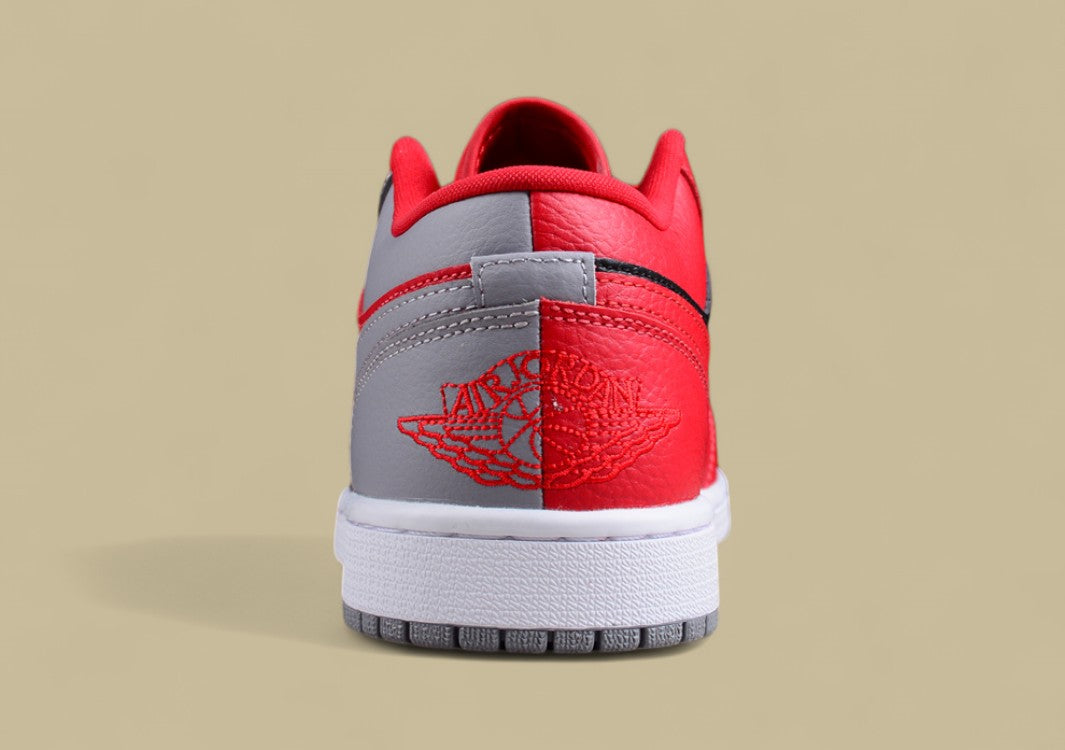 Air Jordan 1 Low Gray Red