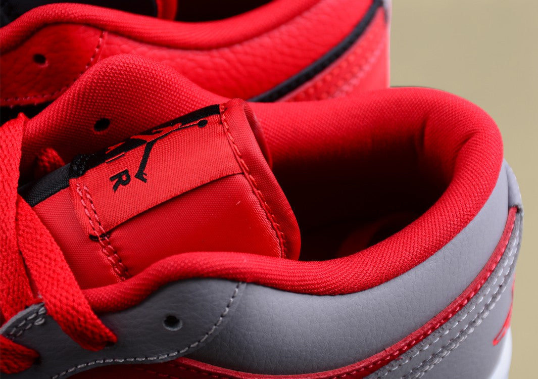 Air Jordan 1 Low Gray Red