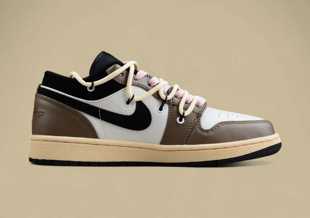 Air Jordan 1 Low Mocha/Black/White