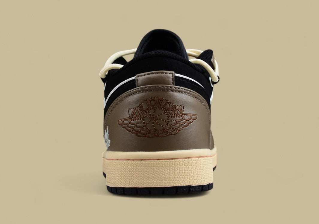 Air Jordan 1 Low Mocha/Black/White