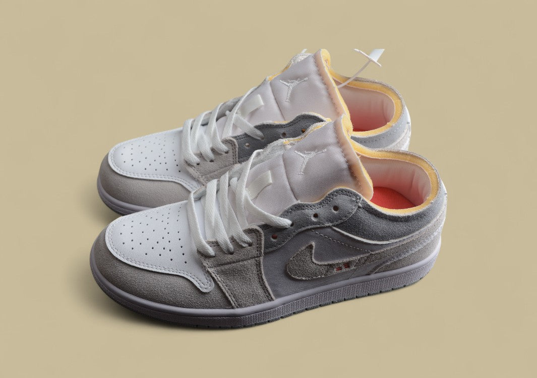 Air Jordan 1 Low "Neutral Grey Canvas"