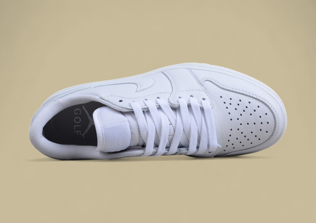 Air Jordan 1 Low OG "Triple White" – Golf Edition