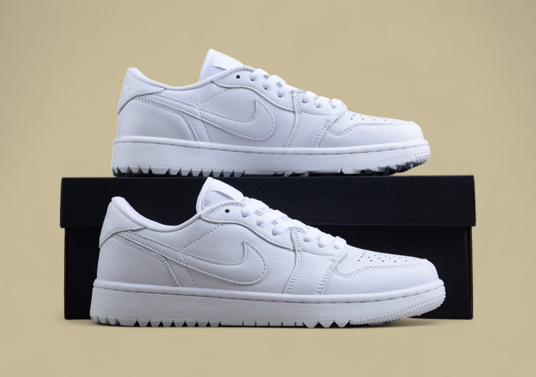 Air Jordan 1 Low OG "Triple White" – Golf Edition