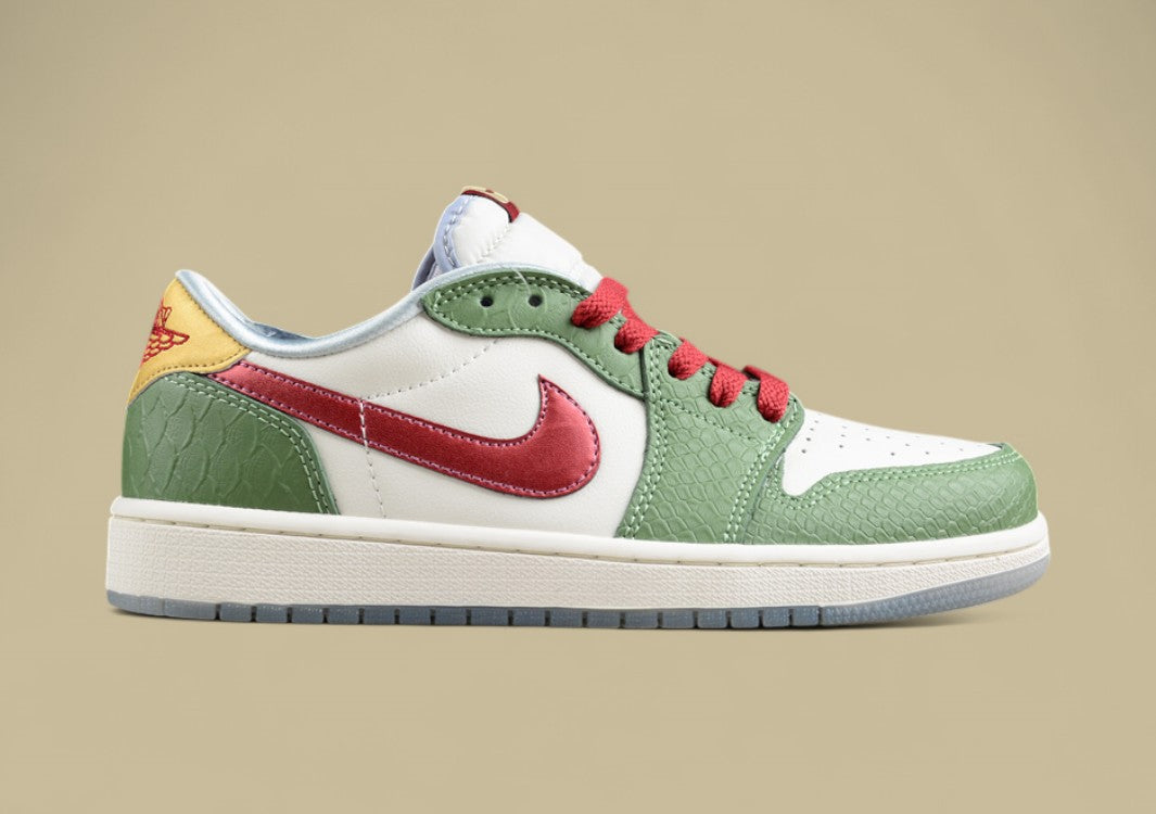 Air Jordan 1 Low OG “Year of the Dragon” Red-Green