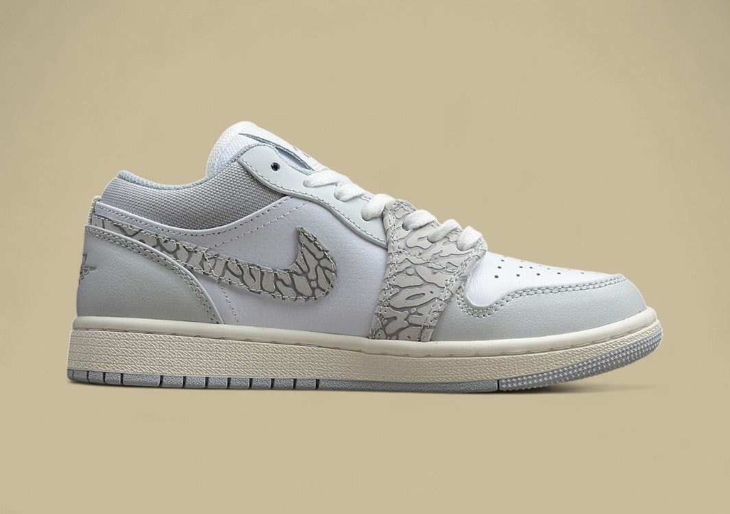 Air Jordan 1 Low PRM“Elephant Print”