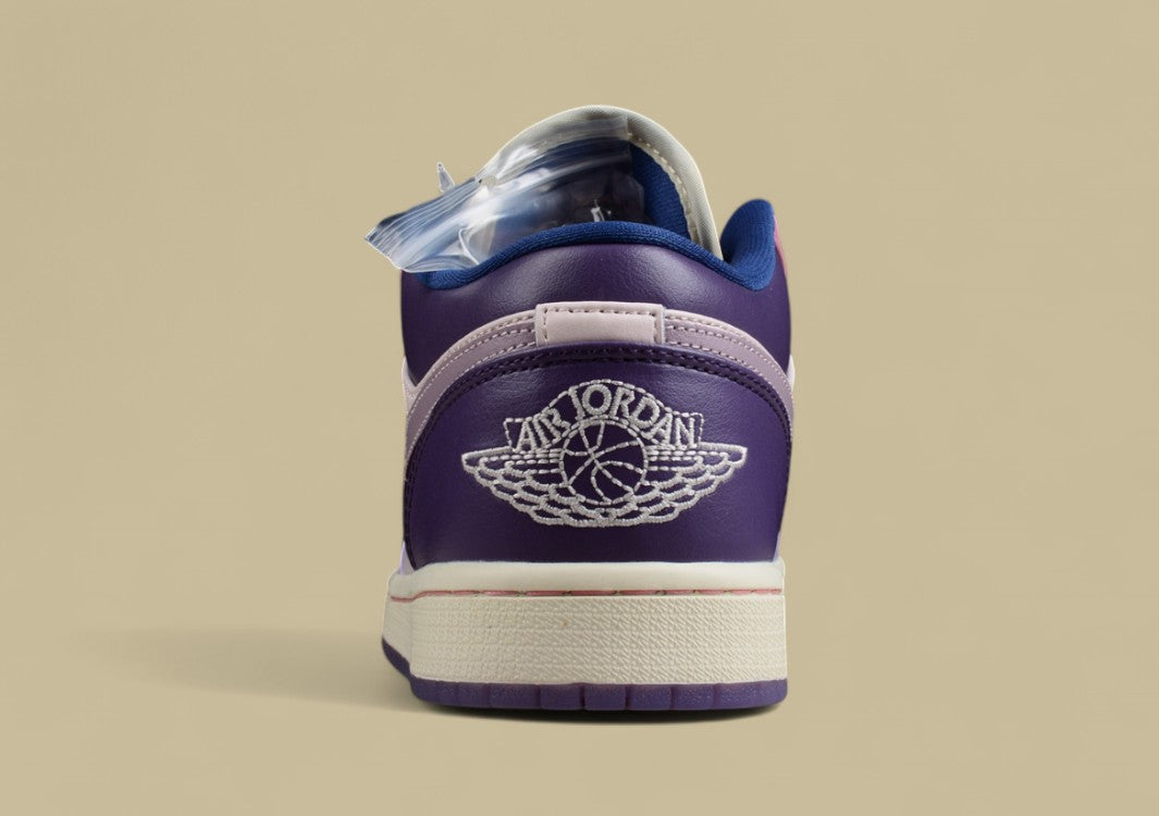 Air Jordan 1 Low Pink and Purple