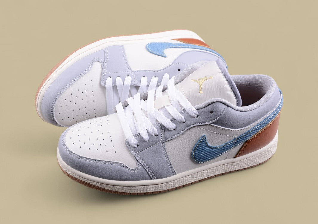 Air Jordan 1 Low SE "Denim Swoosh
