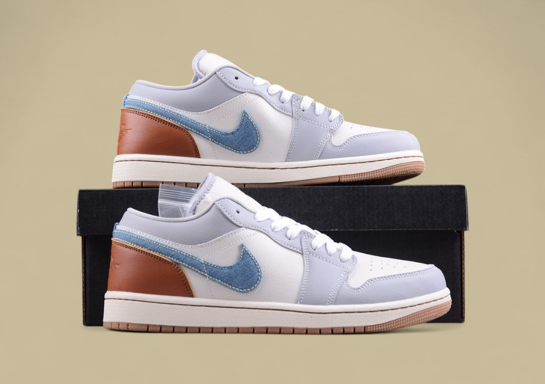 Air Jordan 1 Low SE "Denim Swoosh